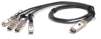 OCTTAPCABLE3M: 3-meter Octopus 40G to 4x10G Twinax Passive Cable