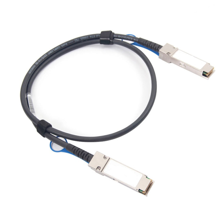 QTAPCABLE28-1M: 1-meter 100G Twinax Passive Cable